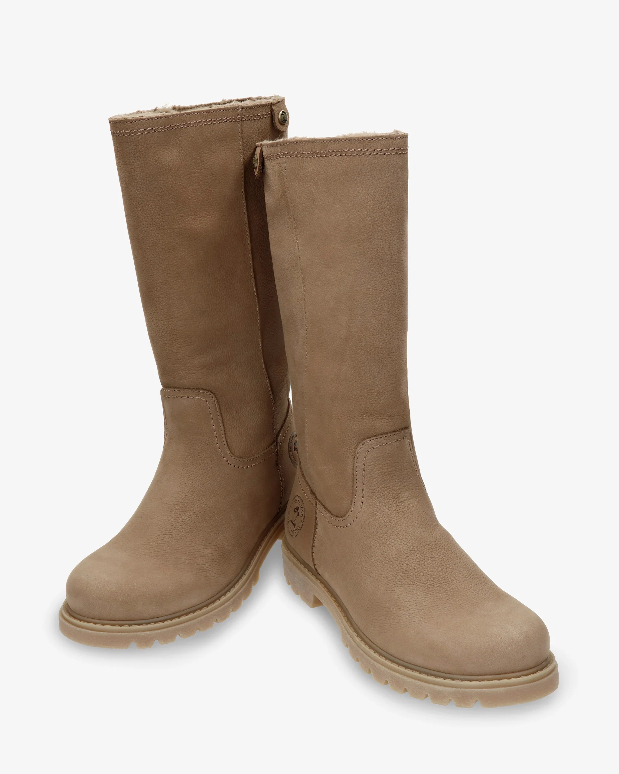 Bambina B146 Nobuck Taupe - Image 3
